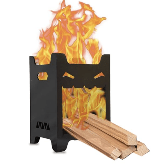 Wood Fired Smokeless Stove For Home & Large Family|Lakdi Ka Mitti Ka Chulha Angeethi Sidgi Rocket Stove|Outdoor Cooking Picnic Camping Hiking Barbeque Bbq|Heavy Duty Stove